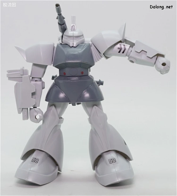 机动战士变体 高达MSV 拼装模型 1/144 07 MS-14C 勇士加农 - 图片