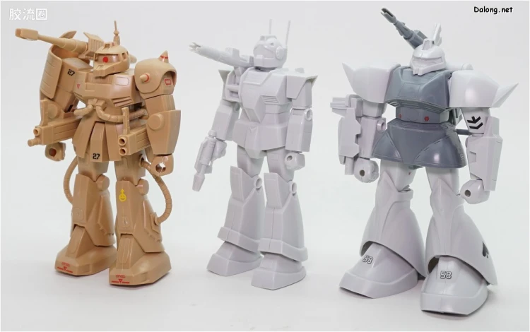 机动战士变体 高达MSV 拼装模型 1/144 07 MS-14C 勇士加农 - 图片