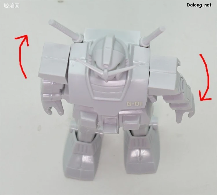 机动战士变体 高达MSV 拼装模型 1/144 08 RX-78-1 原型高达 - 图片