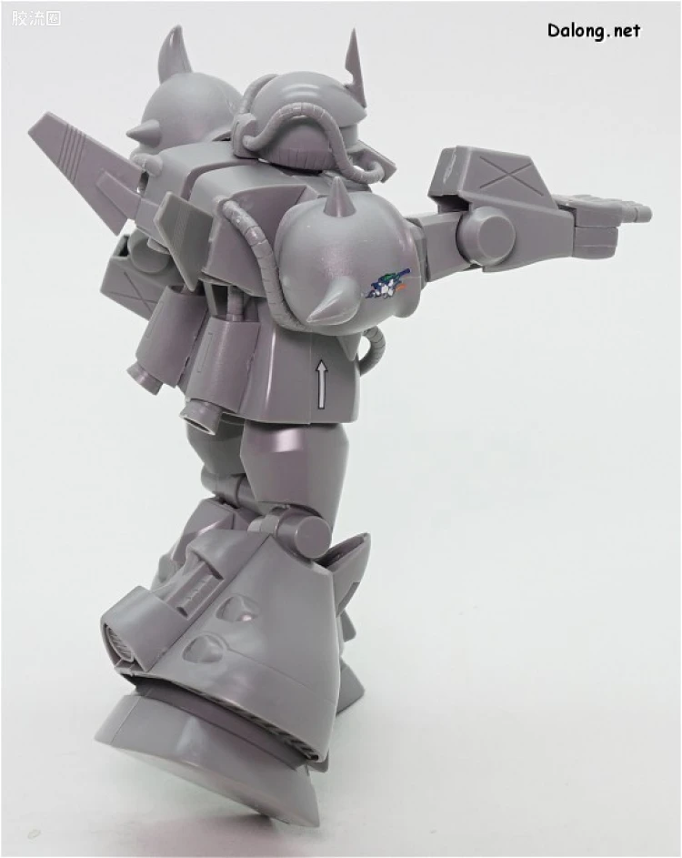 机动战士变体 高达MSV 拼装模型 1/144 09 MS-07H 飞行试验型老虎 - 图片