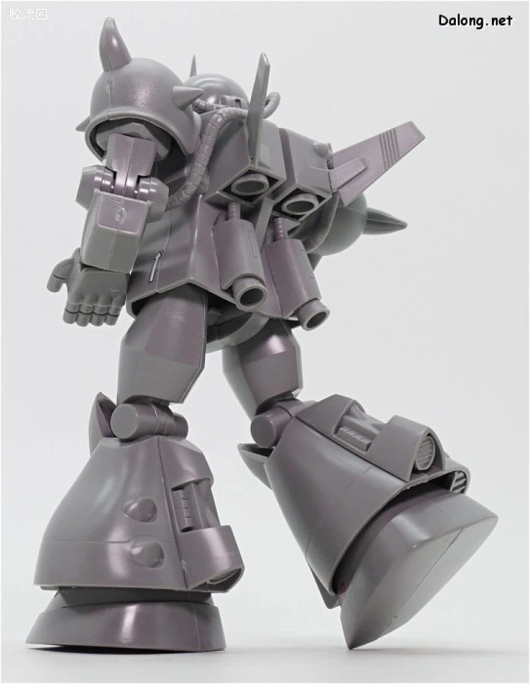 机动战士变体 高达MSV 拼装模型 1/144 09 MS-07H 飞行试验型老虎 - 图片