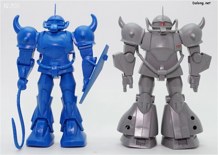 机动战士变体 高达MSV 拼装模型 1/144 09 MS-07H 飞行试验型老虎 - 图片