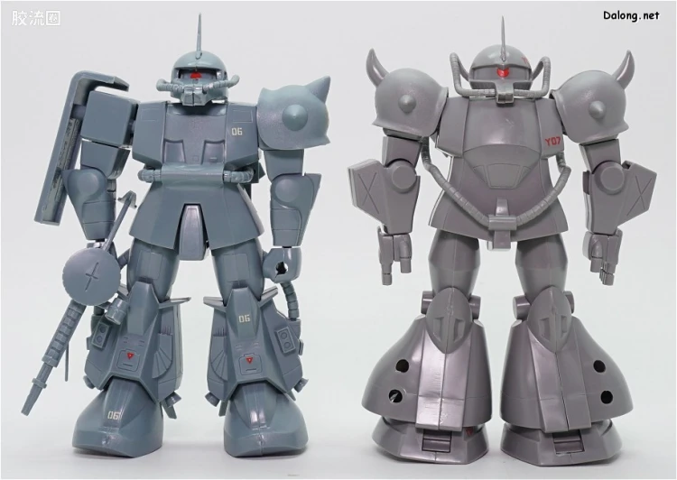 机动战士变体 高达MSV 拼装模型 1/144 09 MS-07H 飞行试验型老虎 - 图片