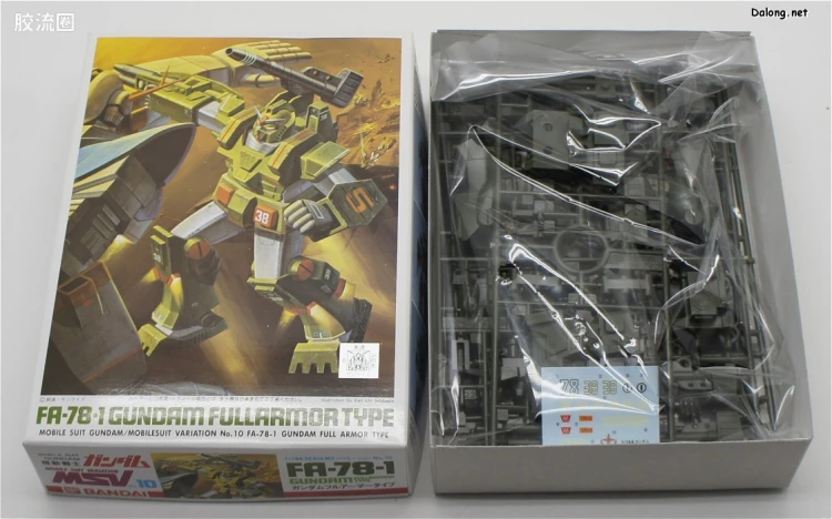 机动战士变体 高达MSV 拼装模型 1/144 10 FA-78-1 高达全装甲型 - 图片