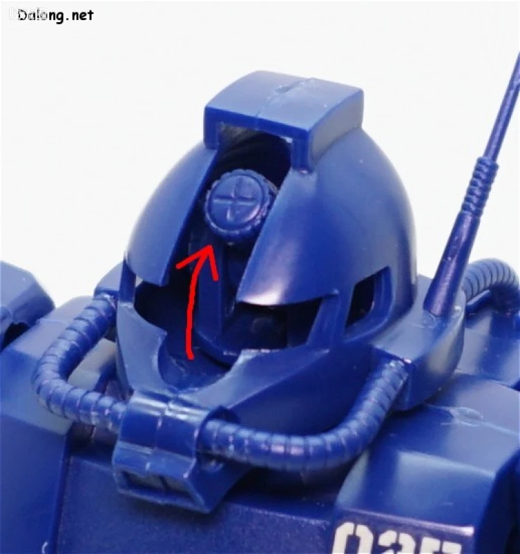 机动战士变体 高达MSV 拼装模型 1/144 11 MS-06E 强行侦察型扎古 - 图片