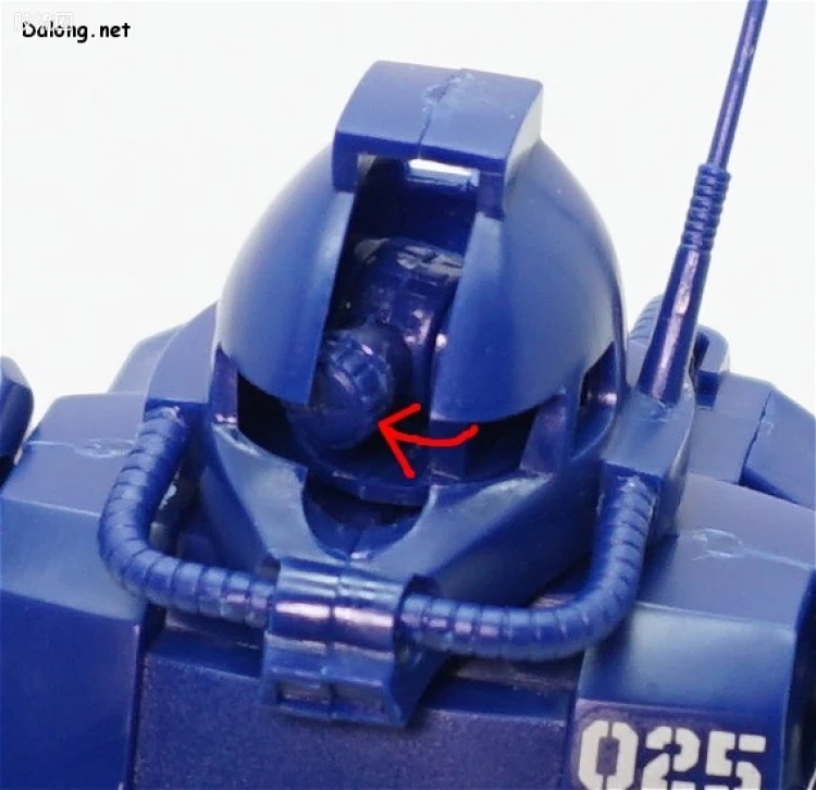 机动战士变体 高达MSV 拼装模型 1/144 11 MS-06E 强行侦察型扎古 - 图片