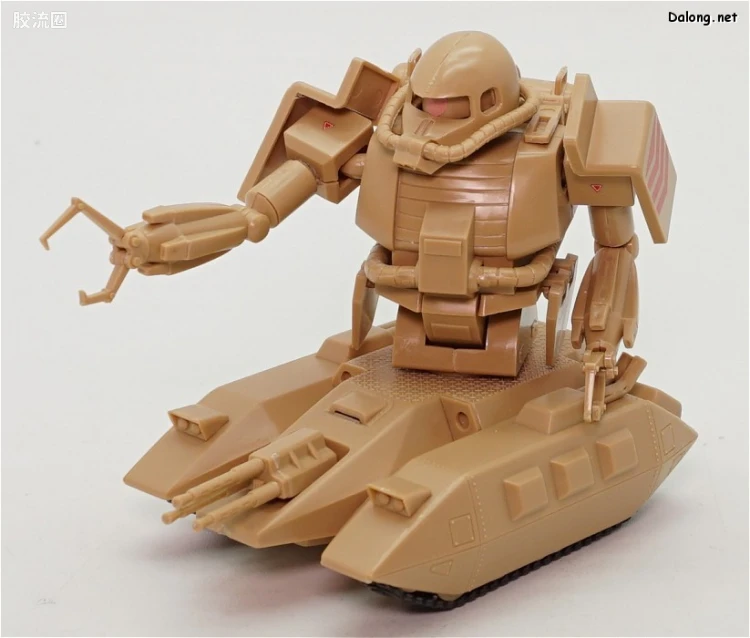 机动战士变体 高达MSV 拼装模型 1/144 12 MS-06V 扎古坦克 - 图片