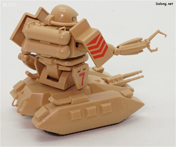 机动战士变体 高达MSV 拼装模型 1/144 12 MS-06V 扎古坦克 - 图片
