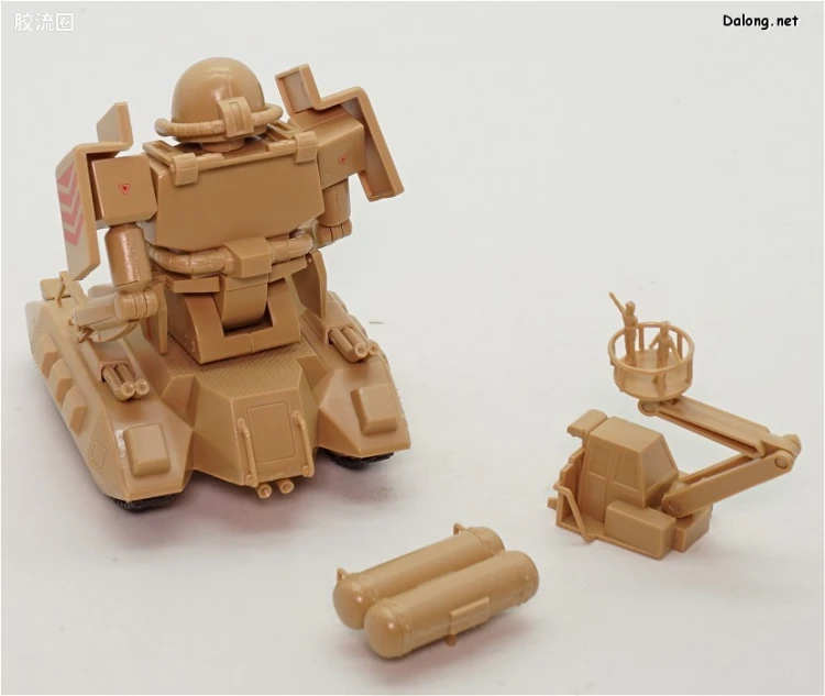 机动战士变体 高达MSV 拼装模型 1/144 12 MS-06V 扎古坦克 - 图片
