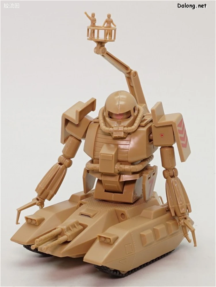 机动战士变体 高达MSV 拼装模型 1/144 12 MS-06V 扎古坦克 - 图片
