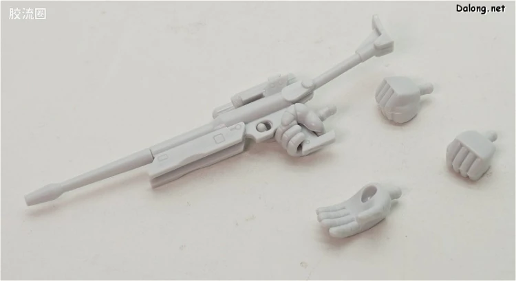 机动战士变体 高达MSV 拼装模型 1/144 22 RGM-79SC 狙击特装型吉姆 - 图片