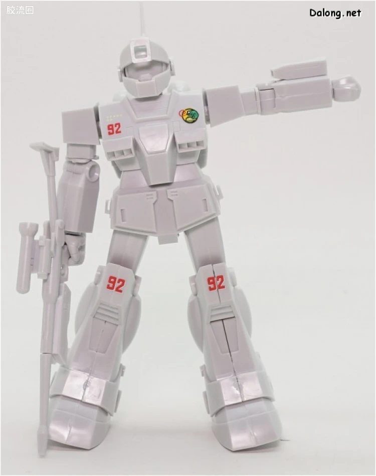 机动战士变体 高达MSV 拼装模型 1/144 22 RGM-79SC 狙击特装型吉姆 - 图片