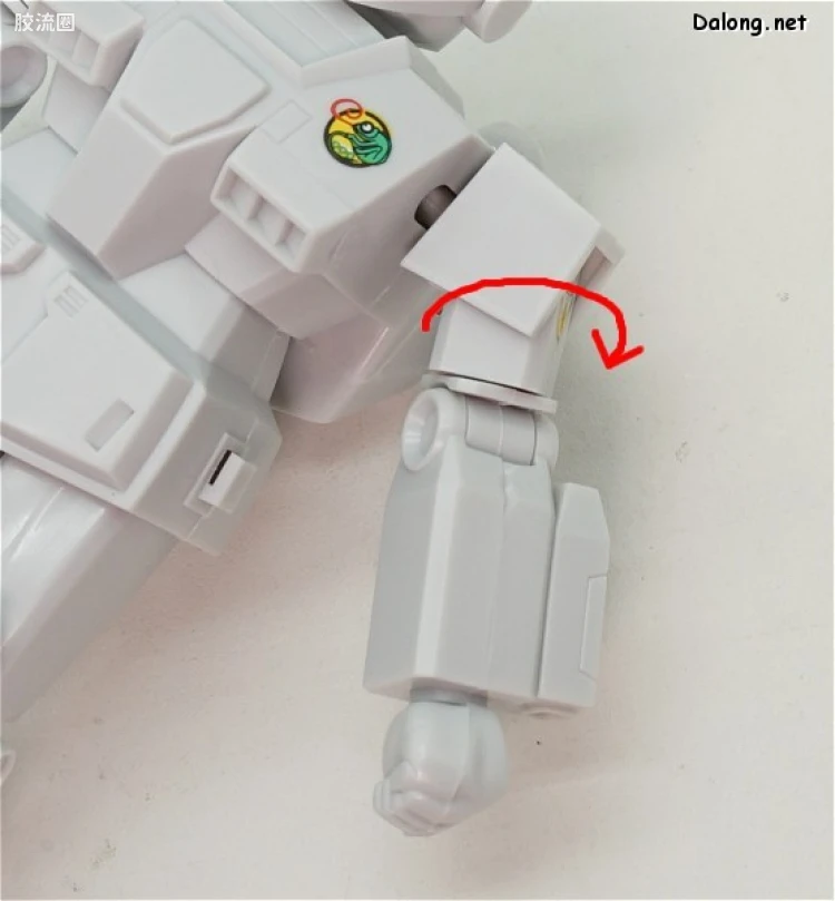 机动战士变体 高达MSV 拼装模型 1/144 22 RGM-79SC 狙击特装型吉姆 - 图片