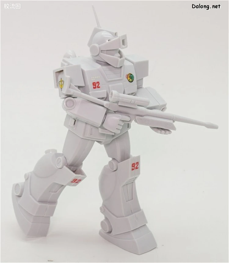 机动战士变体 高达MSV 拼装模型 1/144 22 RGM-79SC 狙击特装型吉姆 - 图片