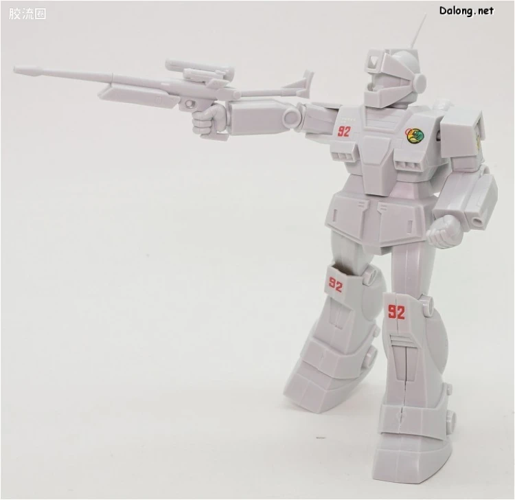 机动战士变体 高达MSV 拼装模型 1/144 22 RGM-79SC 狙击特装型吉姆 - 图片