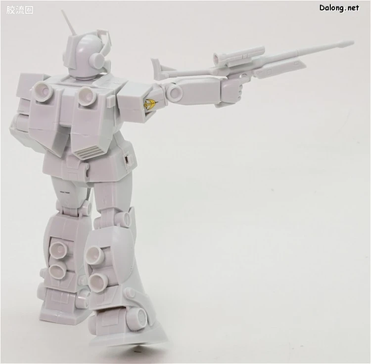 机动战士变体 高达MSV 拼装模型 1/144 22 RGM-79SC 狙击特装型吉姆 - 图片