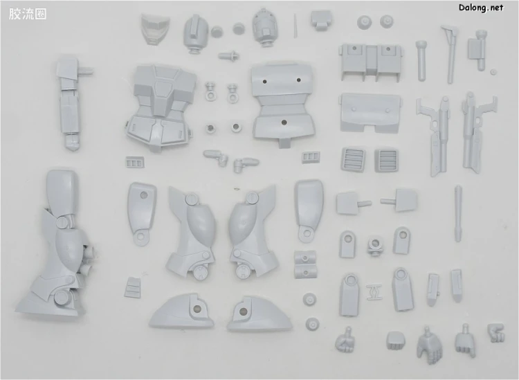 机动战士变体 高达MSV 拼装模型 1/144 22 RGM-79SC 狙击特装型吉姆 - 图片