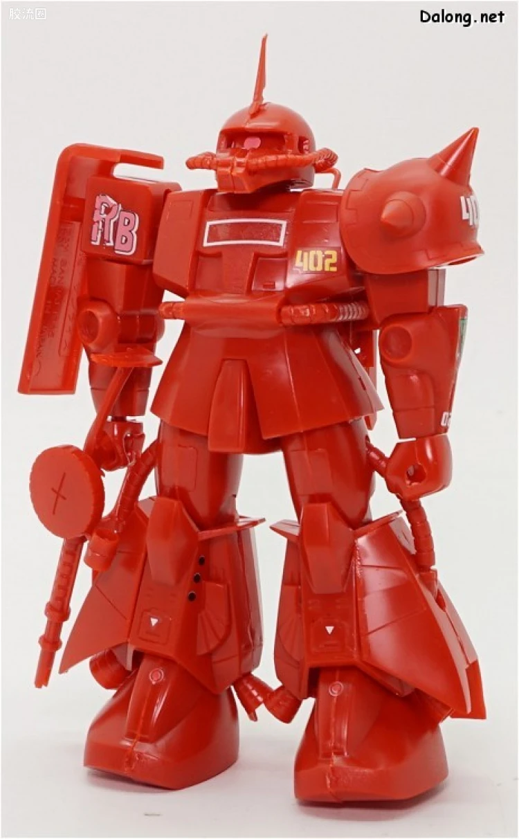 机动战士变体 高达MSV 拼装模型 1/144 23 MS-06R-2 高机动型扎古Ⅱ[强尼·莱丁专用机] - 图片
