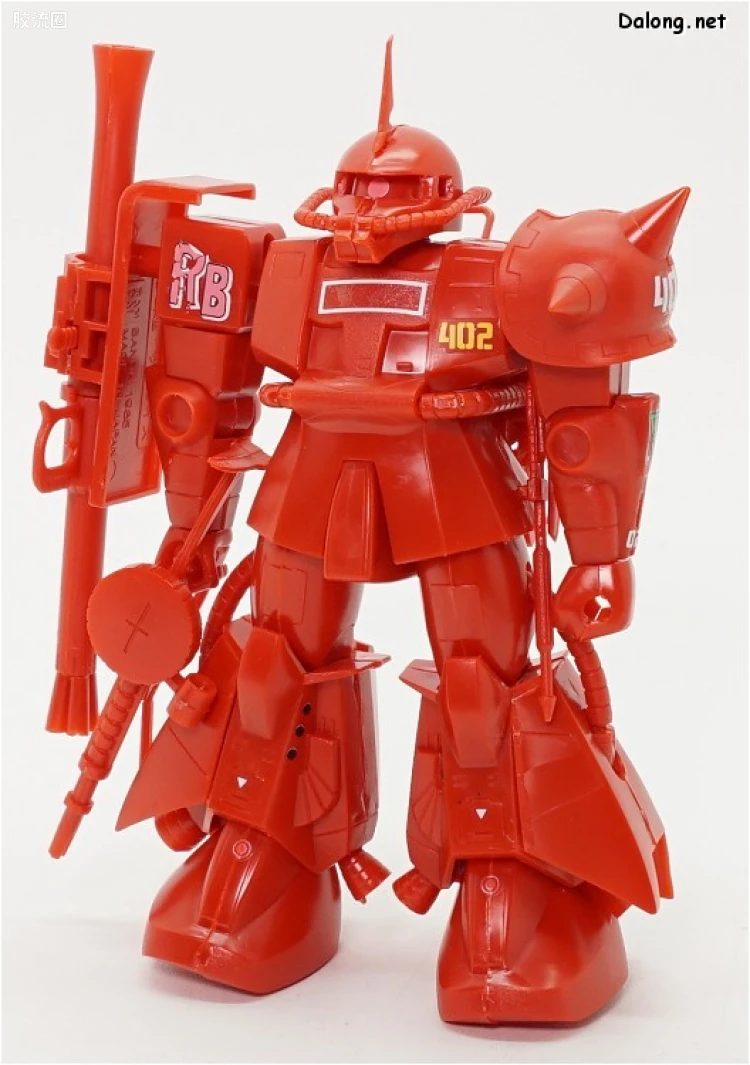 机动战士变体 高达MSV 拼装模型 1/144 23 MS-06R-2 高机动型扎古Ⅱ[强尼·莱丁专用机] - 图片
