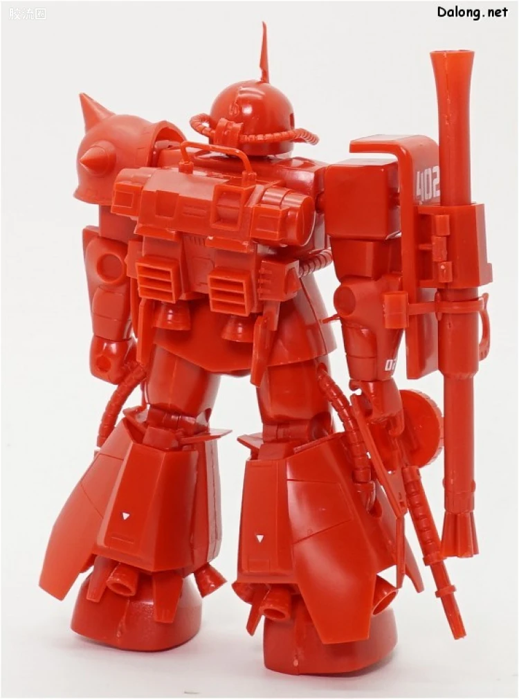 机动战士变体 高达MSV 拼装模型 1/144 23 MS-06R-2 高机动型扎古Ⅱ[强尼·莱丁专用机] - 图片