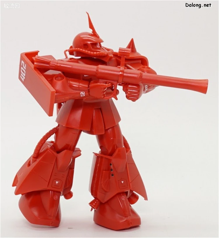 机动战士变体 高达MSV 拼装模型 1/144 23 MS-06R-2 高机动型扎古Ⅱ[强尼·莱丁专用机] - 图片