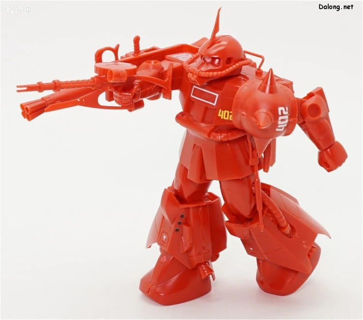 机动战士变体 高达MSV 拼装模型 1/144 23 MS-06R-2 高机动型扎古Ⅱ[强尼·莱丁专用机] - 图片