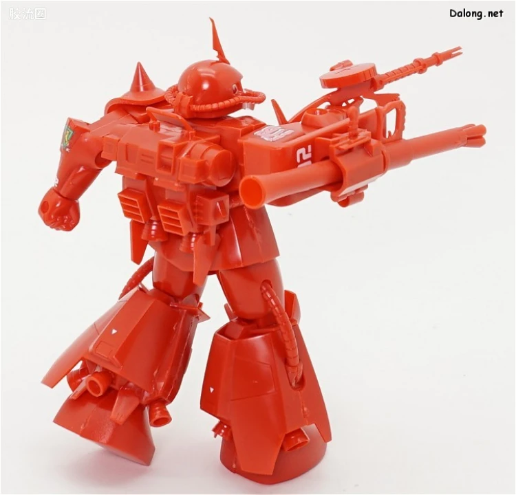 机动战士变体 高达MSV 拼装模型 1/144 23 MS-06R-2 高机动型扎古Ⅱ[强尼·莱丁专用机] - 图片