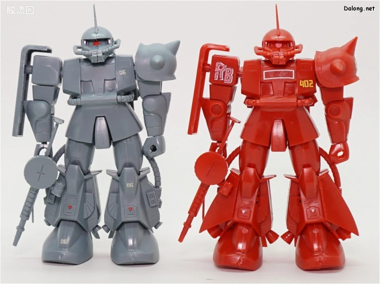 机动战士变体 高达MSV 拼装模型 1/144 23 MS-06R-2 高机动型扎古Ⅱ[强尼·莱丁专用机] - 图片