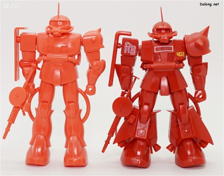 机动战士变体 高达MSV 拼装模型 1/144 23 MS-06R-2 高机动型扎古Ⅱ[强尼·莱丁专用机] - 图片