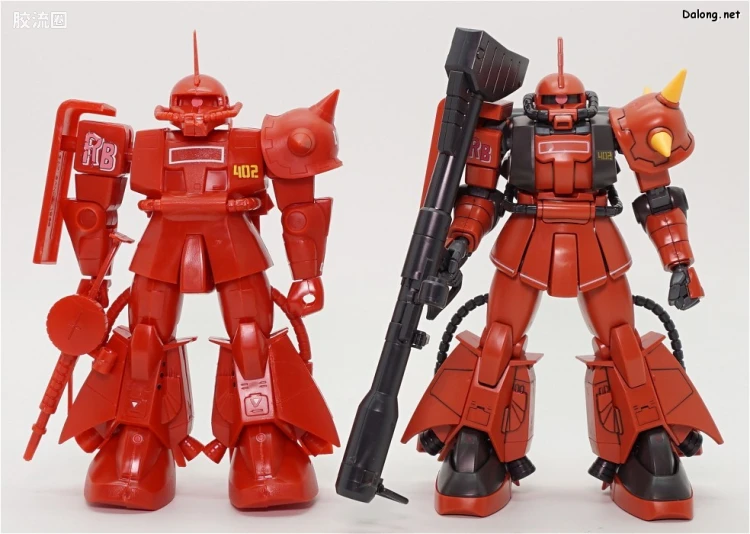 机动战士变体 高达MSV 拼装模型 1/144 23 MS-06R-2 高机动型扎古Ⅱ[强尼·莱丁专用机] - 图片