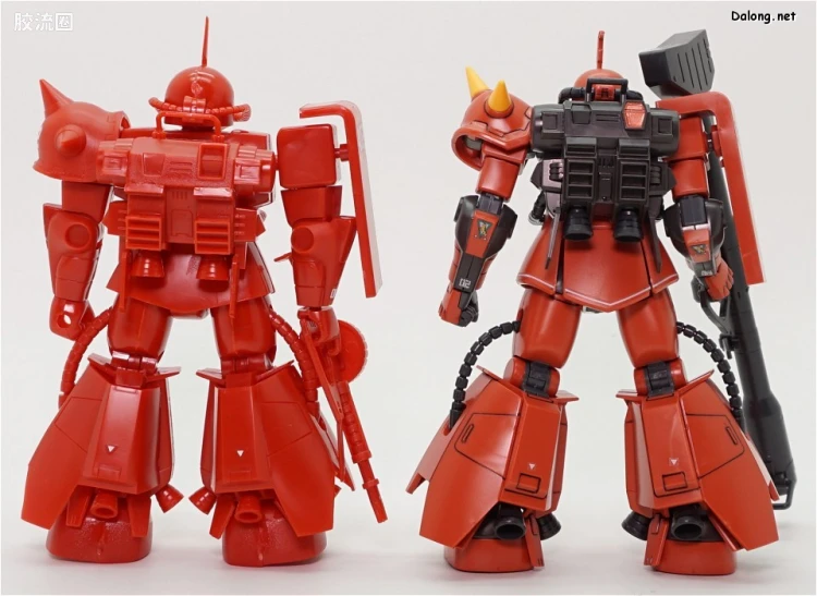 机动战士变体 高达MSV 拼装模型 1/144 23 MS-06R-2 高机动型扎古Ⅱ[强尼·莱丁专用机] - 图片