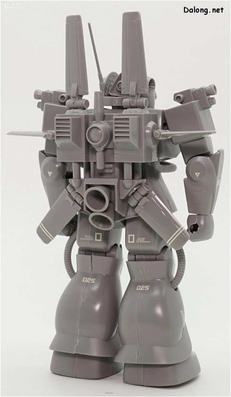 机动战士变体 高达MSV 拼装模型 1/144 24 MS-06E-3 强行侦察型扎古 - 图片