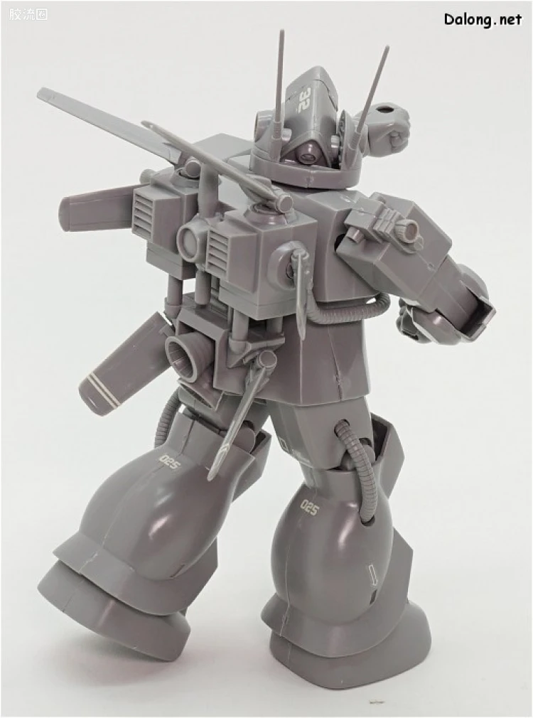 机动战士变体 高达MSV 拼装模型 1/144 24 MS-06E-3 强行侦察型扎古 - 图片