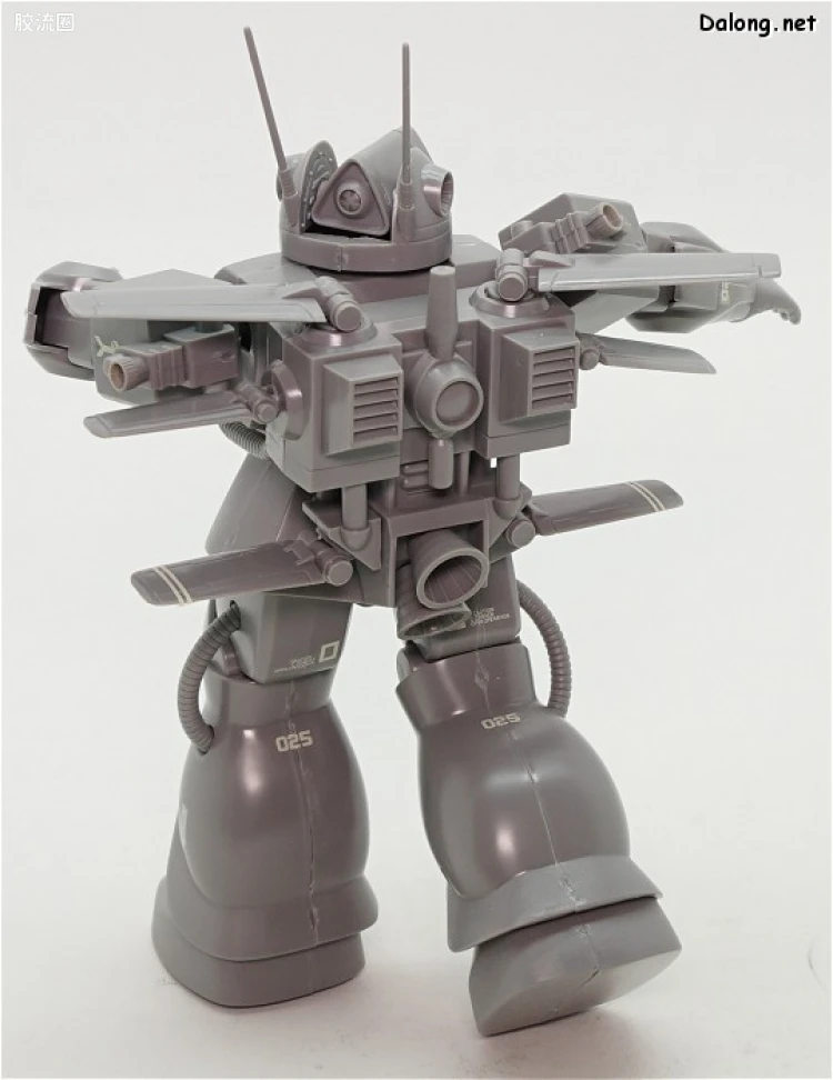 机动战士变体 高达MSV 拼装模型 1/144 24 MS-06E-3 强行侦察型扎古 - 图片