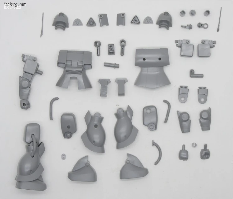 机动战士变体 高达MSV 拼装模型 1/144 24 MS-06E-3 强行侦察型扎古 - 图片