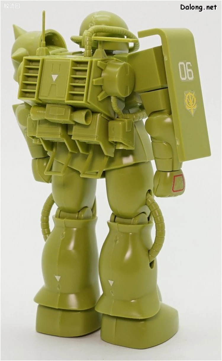 机动战士变体 高达MSV 拼装模型 1/144 25 MS-06F 布雷型扎古Ⅱ - 图片