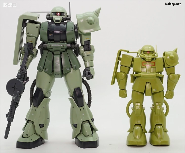 机动战士变体 高达MSV 拼装模型 1/144 25 MS-06F 布雷型扎古Ⅱ - 图片