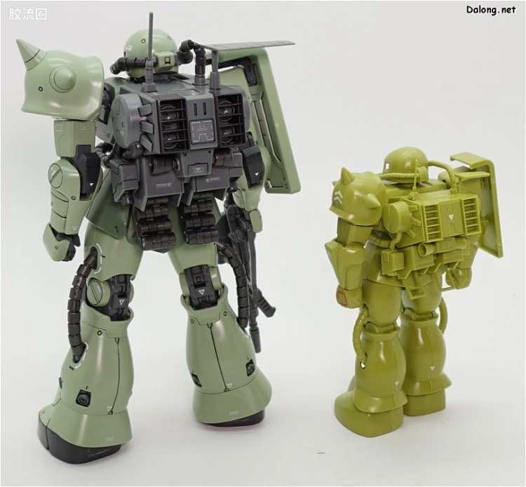 机动战士变体 高达MSV 拼装模型 1/144 25 MS-06F 布雷型扎古Ⅱ - 图片