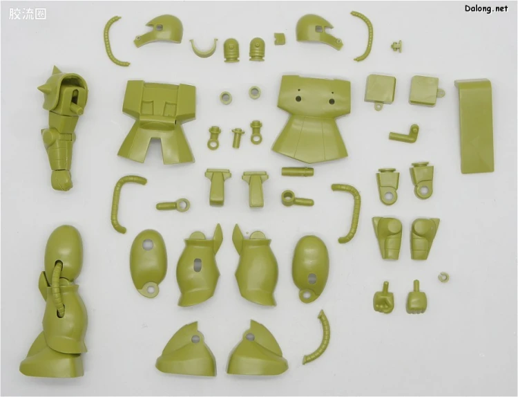 机动战士变体 高达MSV 拼装模型 1/144 25 MS-06F 布雷型扎古Ⅱ - 图片