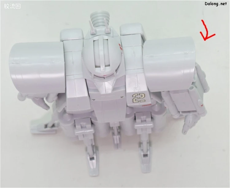 机动战士变体 高达MSV 拼装模型 1/144 27 MSN-01 塞可缪系统扎古 - 图片