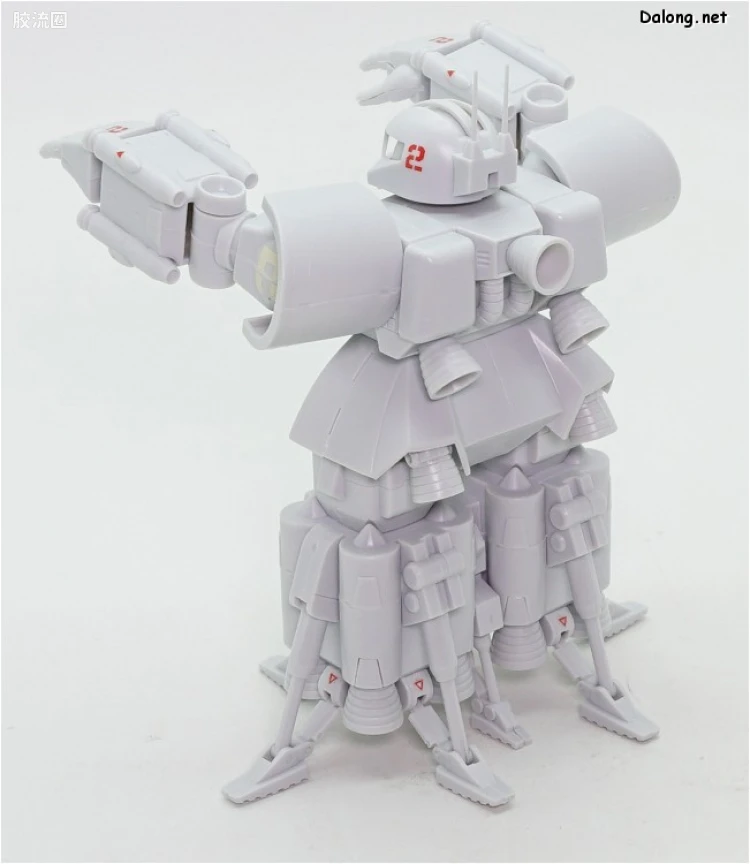 机动战士变体 高达MSV 拼装模型 1/144 27 MSN-01 塞可缪系统扎古 - 图片