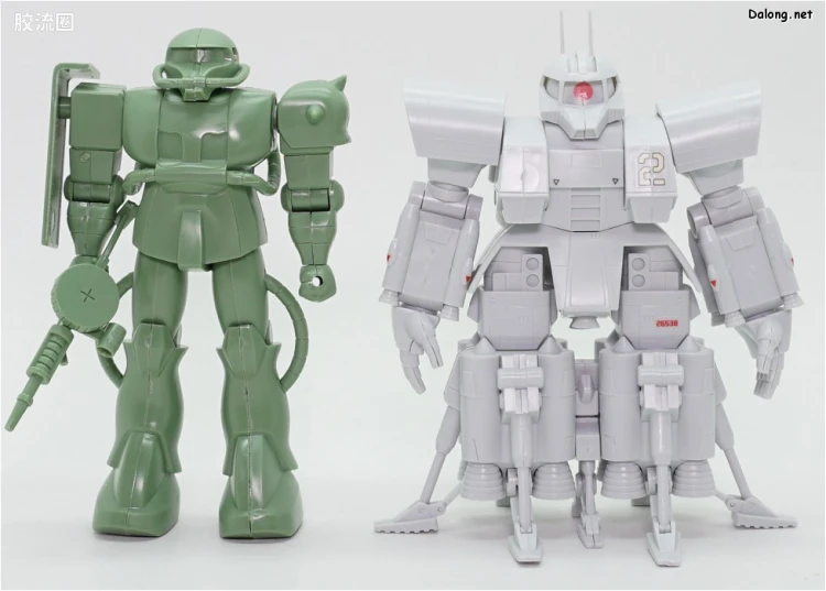 机动战士变体 高达MSV 拼装模型 1/144 27 MSN-01 塞可缪系统扎古 - 图片