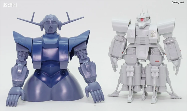 机动战士变体 高达MSV 拼装模型 1/144 27 MSN-01 塞可缪系统扎古 - 图片