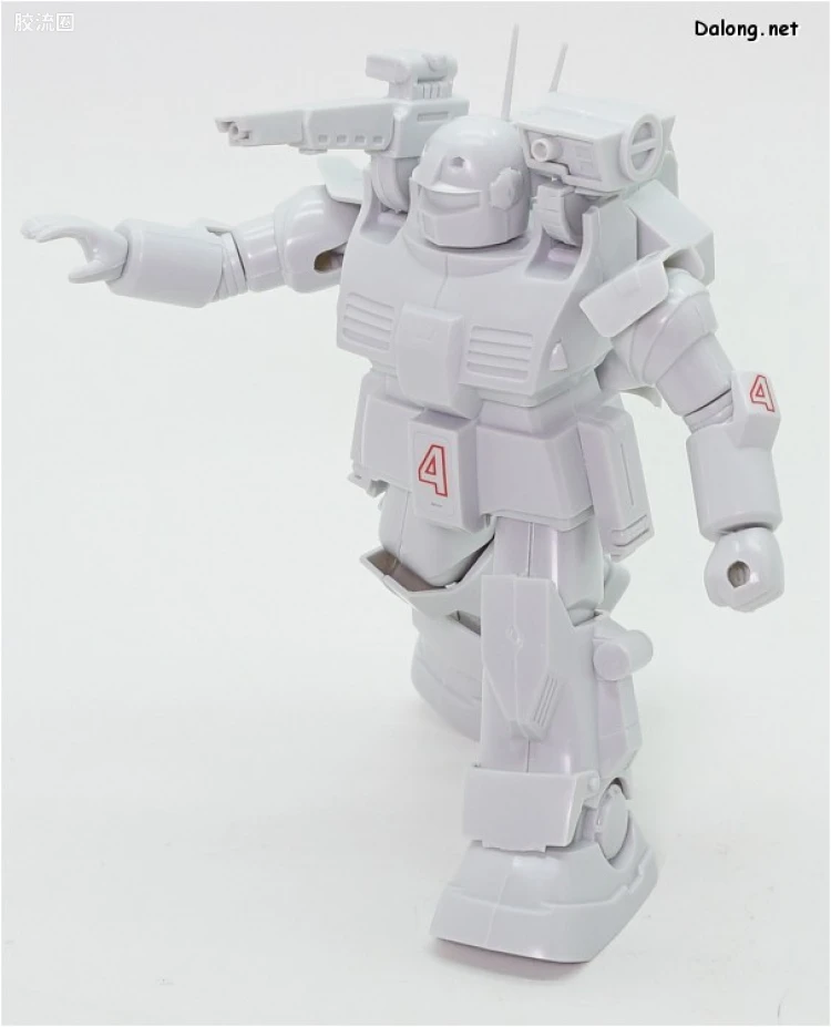 机动战士变体 高达MSV 拼装模型 1/144 28 RX-77-4 钢加农Ⅱ - 图片