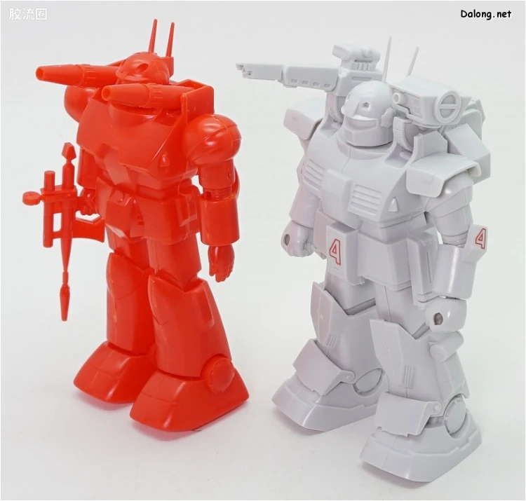 机动战士变体 高达MSV 拼装模型 1/144 28 RX-77-4 钢加农Ⅱ - 图片