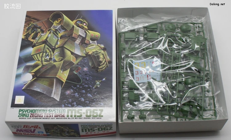 机动战士变体 高达MSV 拼装模型 1/144 29 MS-06Z 吉翁试验基地塞可缪系统扎古 - 图片