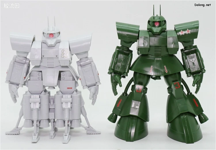 机动战士变体 高达MSV 拼装模型 1/144 29 MS-06Z 吉翁试验基地塞可缪系统扎古 - 图片