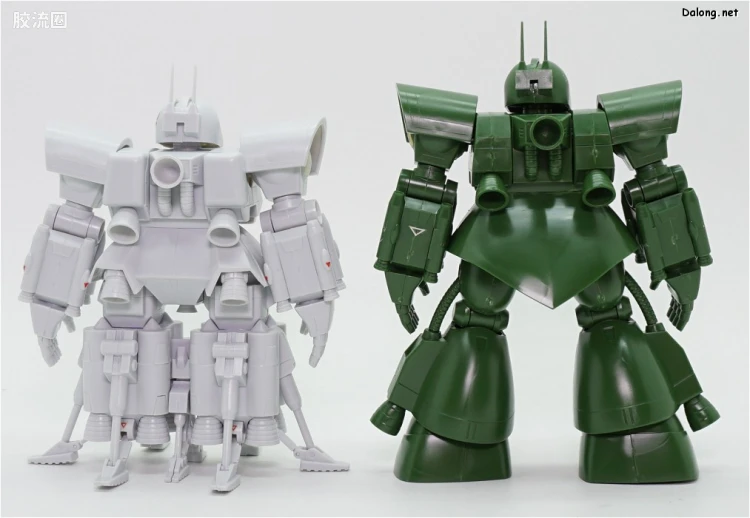 机动战士变体 高达MSV 拼装模型 1/144 29 MS-06Z 吉翁试验基地塞可缪系统扎古 - 图片