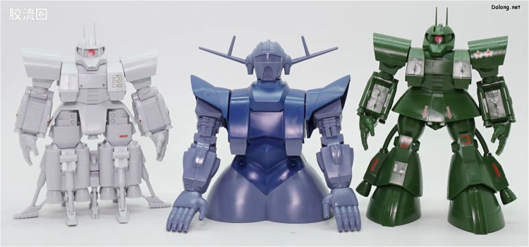 机动战士变体 高达MSV 拼装模型 1/144 29 MS-06Z 吉翁试验基地塞可缪系统扎古 - 图片