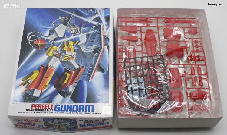 机动战士变体 高达MSV 拼装模型 1/144 30 PF-78-1 完美高达 - 图片